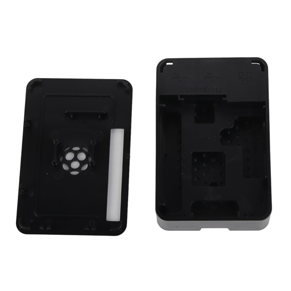 Premium ABS-etui Beskyttende Shell Cover til Raspberry Pi 3 Model B (sort)