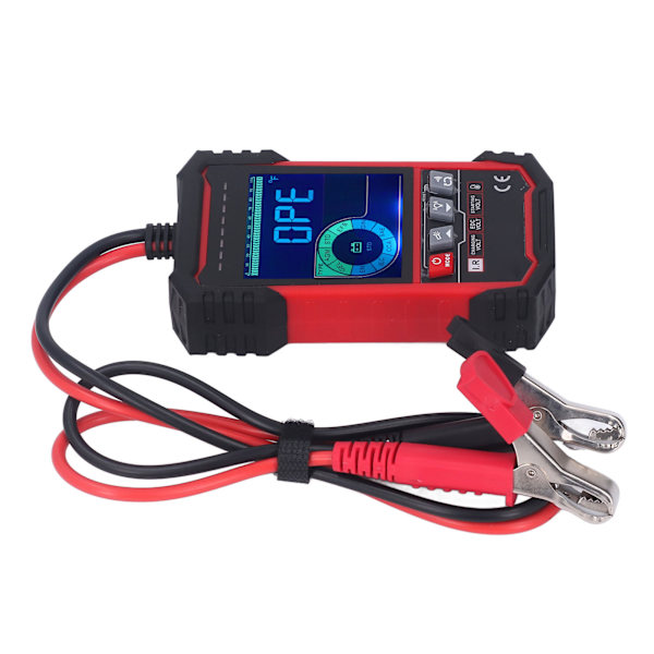 12V 24V Batteritest Färgskärm Batterilast Analysator Bilcell Laddningskapacitet Detektor