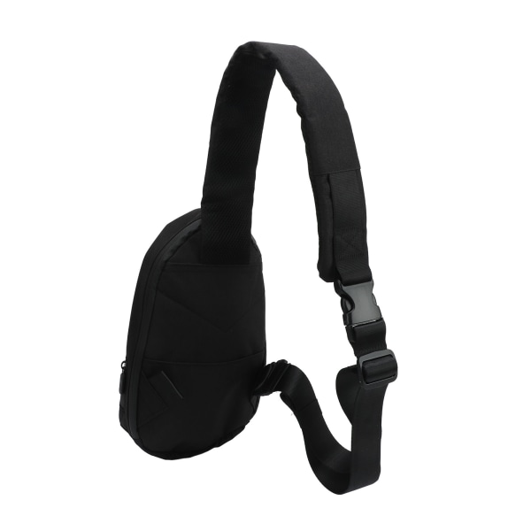 Polyhedral Sling Bröstväska Vattentät Lätt Cykelaxelväska med stor kapacitet Daypack för män och kvinnor