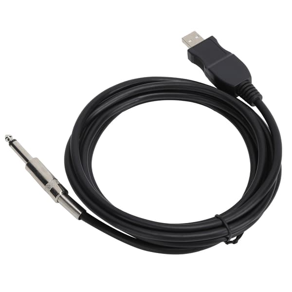 Gitar USB-kabel 3 meter Datamaskinforbindelse Elektrisk gitar Bass