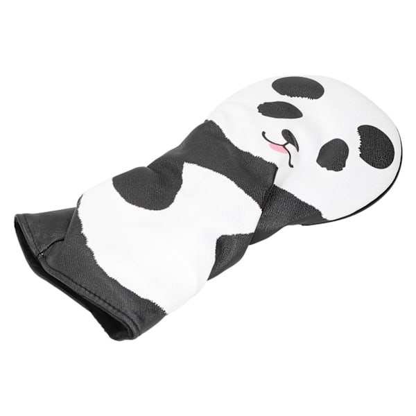 PU Läder Golf Wood Head Covers Vattentät Cartoon Thicken Plush No. 1 Golf Club Headcover