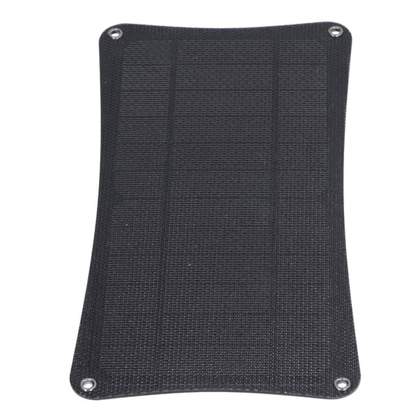10w Solcellepanel USB Solcellepanel Vanntett Solcellepanelsett for Mobiltelefon Powerbank Campinglykter