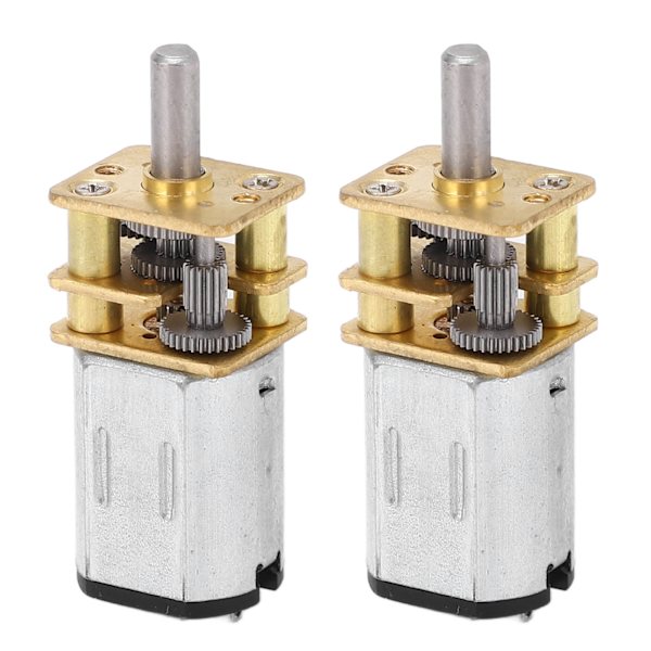 2 kpl Vaihde Moottori DC 6V 200RPM Nopeuden Vähentäminen 3x8 Akseli Vaihde Moottori RC Autolle Leikkiä Varten