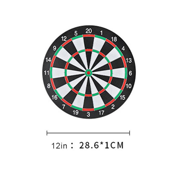 To-sidet dartskive dartskive til voksne To sider flocking dartskive dartskive tilbehør