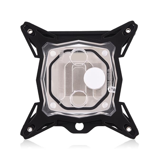 Intel CPU Vattenkylningsblock 0,3 mm Mini Röd Kopparbas Universal Kylare Kit