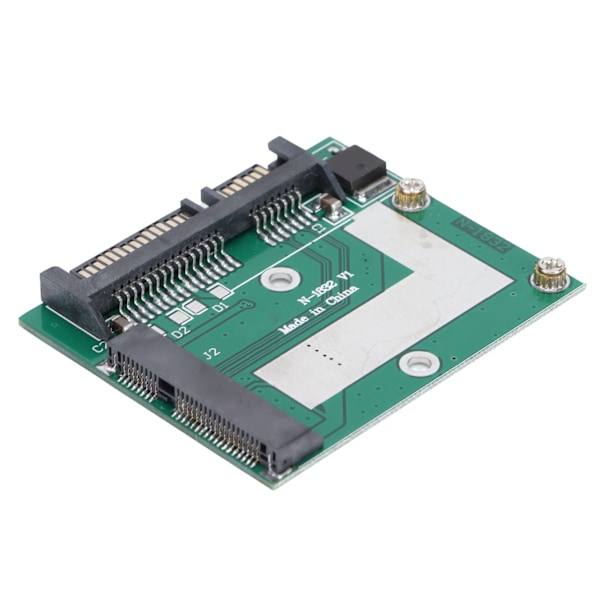 Muuntokortti MSATA SSD:lle 2,5' SATA 6.0gps siirtokortti Windowsille Linuxille OS X 10:lle