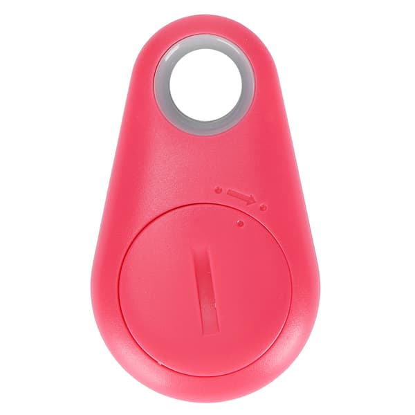 Trådlös Smart Tracker Bluetooth Anti Lost Alarm Sensor Enhet för Barn Husdjur Plånbok Bagage Rosa