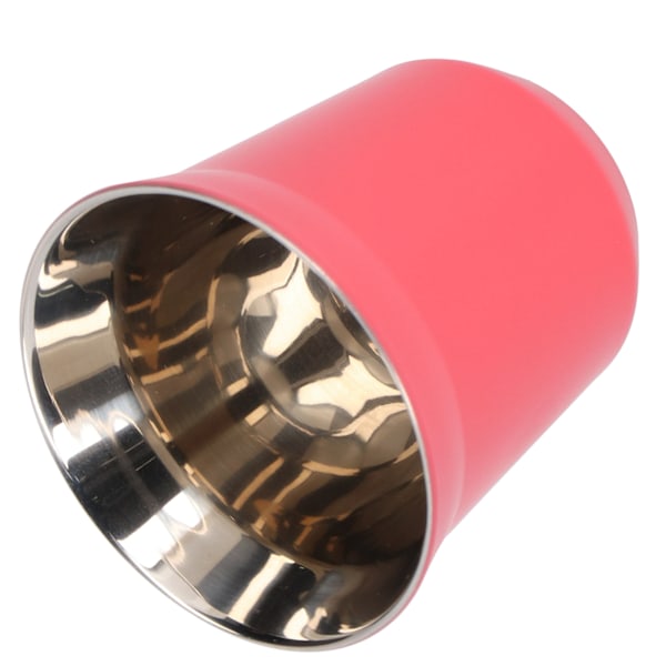Kaffe Mugg 304 Rostfritt Stål Bärbar Te Kopp för Camping Resor Kökstillbehör 80ml Rose rouge