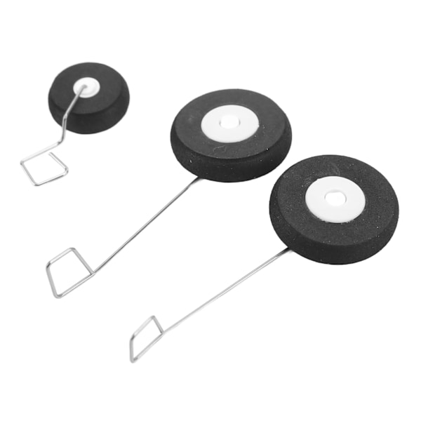 Landing Gear med Hjul til Wltoys XK A500 RC Flyvemaskine Fastvinge Flyvemaskine Reservedele Tilbehør Sort