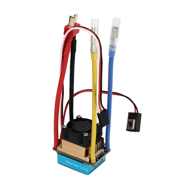 320A dobbeltvejs tovejs børstet ESC med blæser 3A 5V 3 tilstande Vandtæt Universal Multiple Protection RC Boat ESC 1 til 1