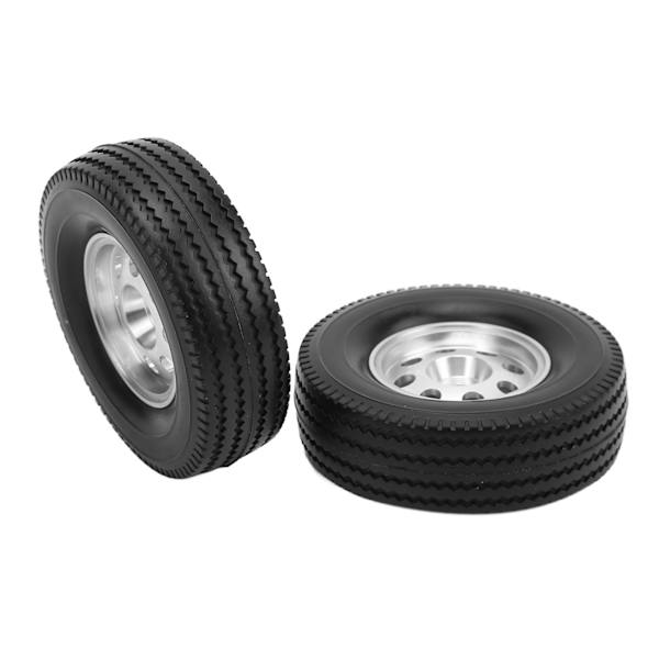 2 KPL CNC Metallivanneet Renkaat Sarja Tamiya Traktori Kuorma-autolle 1/14 RC Auto