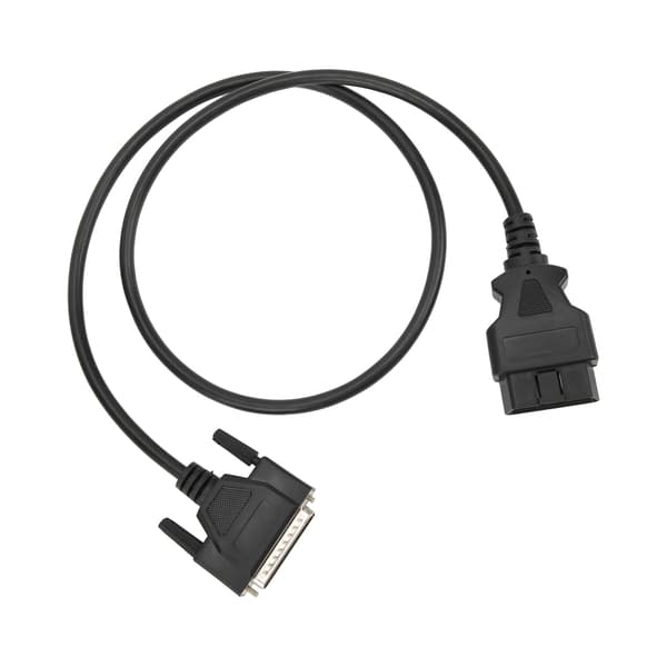 Diagnostisk OBD2 han til DB25 han kabeladapter 16pin 102cm/40in Erstatning for SBB V33 nøgleprogrammerer