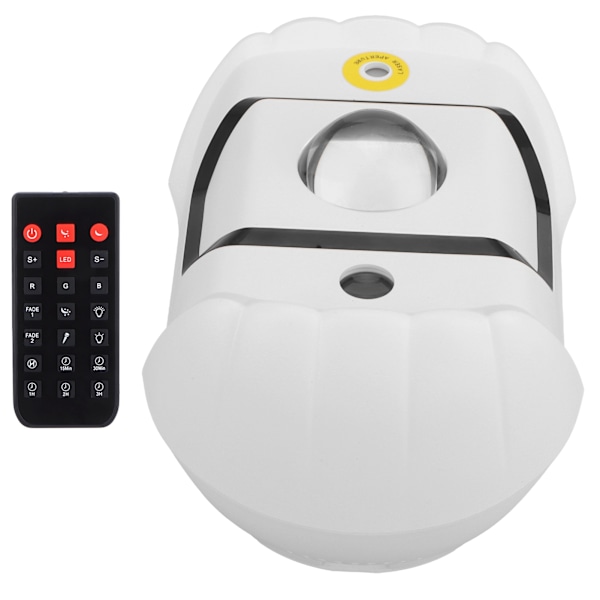 Stjerneprojektor LED-projektorlampe med fjernkontroll for KTV-fest diskotek soverom EU-plugg 100‑240V