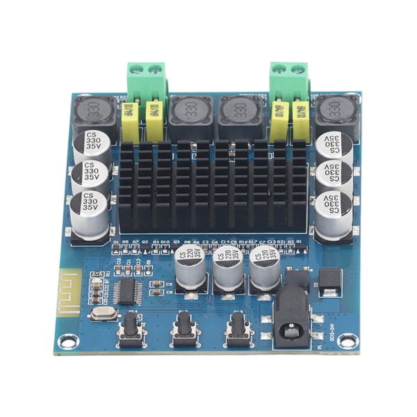 120W Dual Channel Power Amplifier Board Bluetooth digitalt lydforstærkermodul til bilhøjttalere