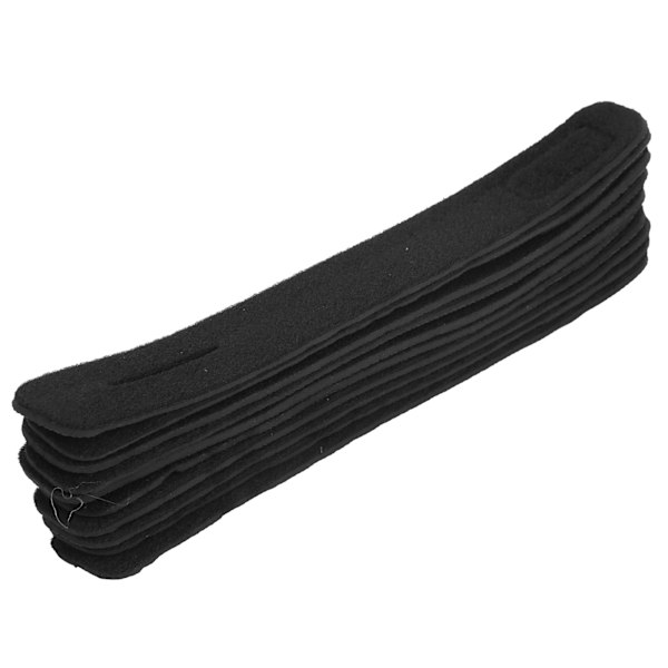 10 stk sett fiskestang bindebånd Anti-slip stang festebånd Stang wrap holder tilbehør