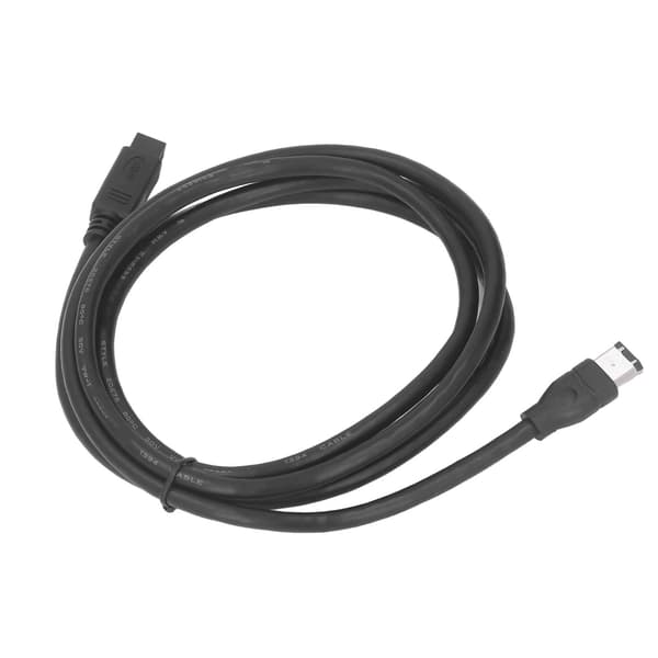 IEEE1394 Firewire DV-kabel 800 Mbps 9-benet til 6-benet han til han Firewire DV-kabel til videokamera digitalkamera printer scanner 1,8 m
