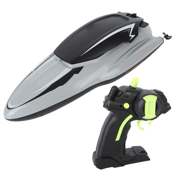 RC Boat 4-kanals 2.4G Siginal Dual Motors Vandtæt fjernbetjening bådlegetøj til 14 år og derover Dobbeltbatterier