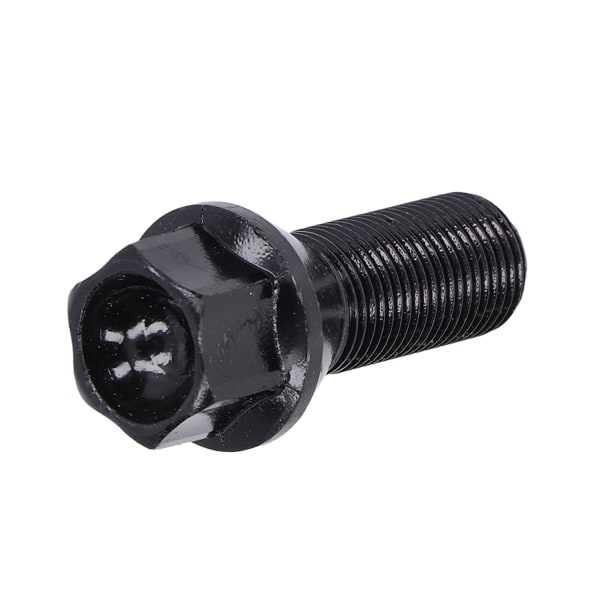 M14x1.25 Hjulbolt Mutter Stud Kaldsmidd Stål Svart Erstatning for 1 2 3 5 7 Serie X1 X3 X5 X6
