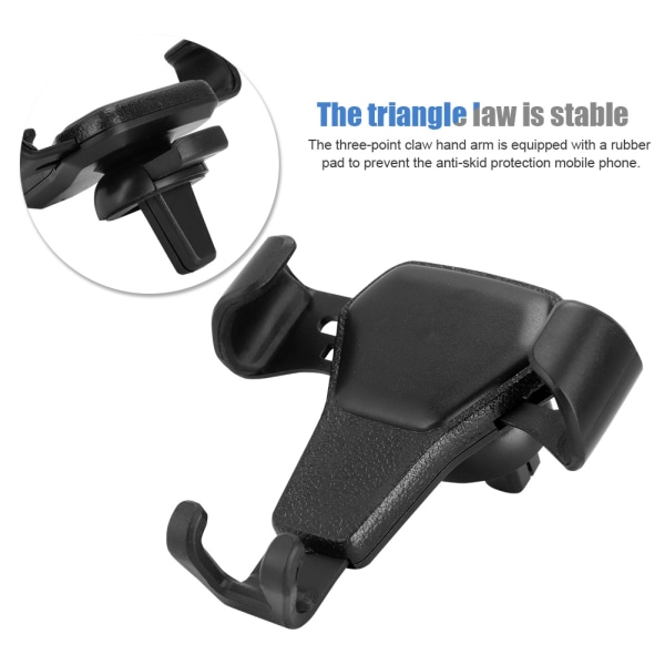 Bil Mobiltelefon Holder Air Vent/Dashboard Mount Navigator Telefon Holder