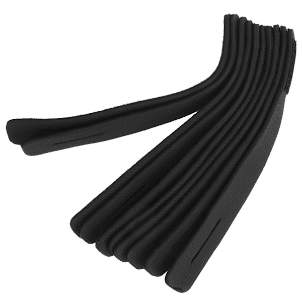 10 stk sett fiskestang bindebånd Anti-slip stang festebånd Stang wrap holder tilbehør