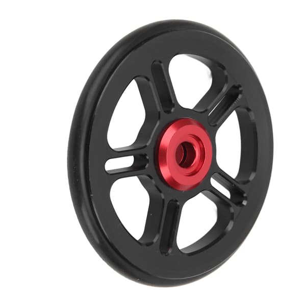 Fällbar Cykel Easywheel Aluminiumlegering Extra Hjul CNC-Skärning för Brompton 6cm