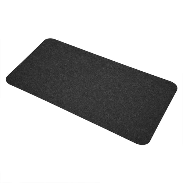 68x33cm Polyester Bord Musematte Kontorpult Laptop Matte Antistatisk Datamaskin PC Pads Mørk Grå