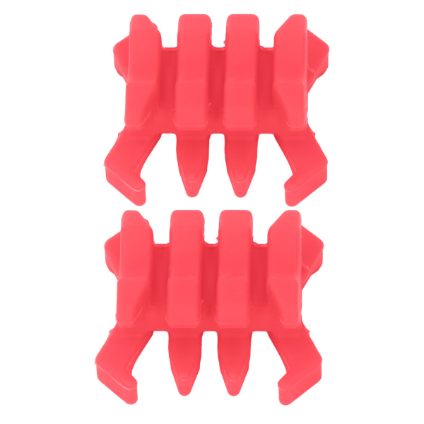 1 pari kumijousiammuntajousen raajat tärinänvaimennin Rapun muotoinen stabilointiaine halkaistun raajan yhdistelmäjousille, punainen