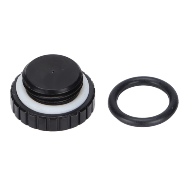 Vannstopp Plugg Elektroplettering Prosessering Stopper Fitting for Datamaskin Vannkjølingssystem Svart