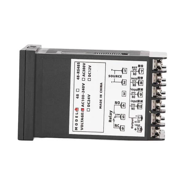 BERM Digital Timer Teller Multifunksjon Industriell Monteringslinje Måleapparat 100‑240VAC