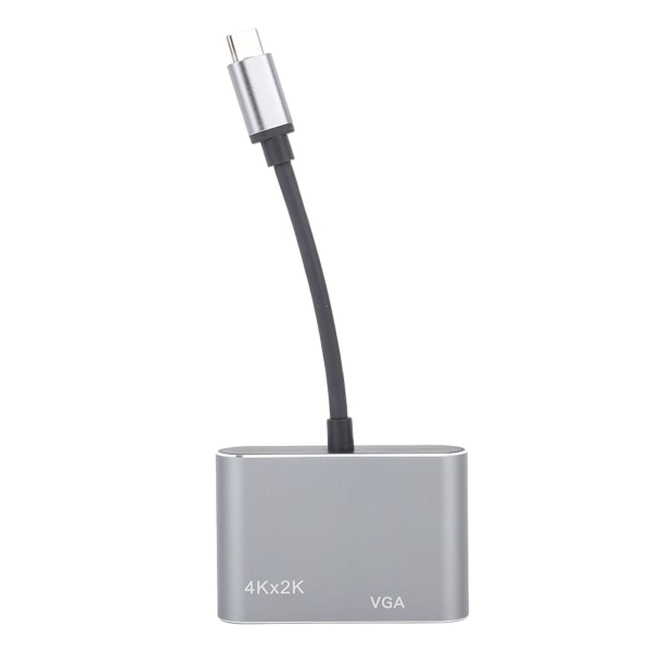 Type C -sovitin Type C - HD Multimedia Interface VGA -moniporttisovitin 4K-videoadapteri kannettavalle tietokoneelle
