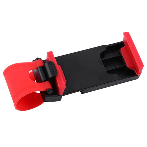 Universal Bil Elastisk Ratt Klips Feste Holder Stativ For Mobiltelefon GPS