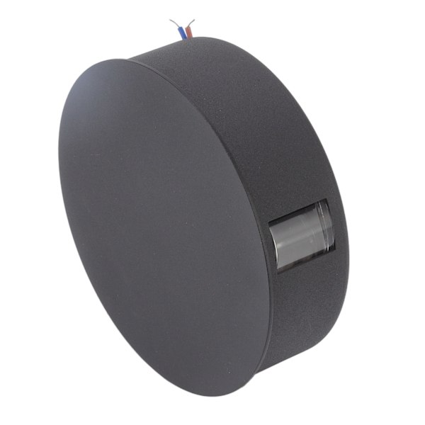Væglampe LED Moderne Aluminium Udendørs Væglampe til Have Gang Soveværelse 6W AC85‑265V Sort