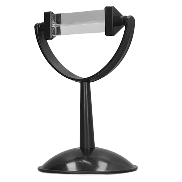 Optisk glas triangulärt prisma med stativ 360 graders rotation fotofotografering fysik ljusspektrum undervisningsverktyg L