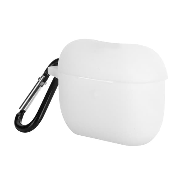 Silikonskyddsfodral för IOS Earbuds Pro 3 Bluetooth-headset laddningsfodral transparent