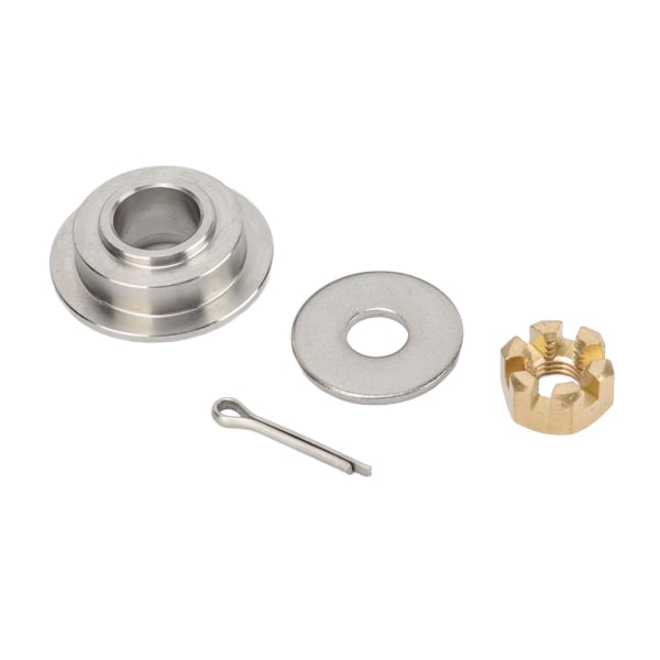 Metall Marine Propellermutter Kit Aluminiumlegering och Metall Propeller Installationshårdvara Kit för 15‑20 Hästkrafter Motor