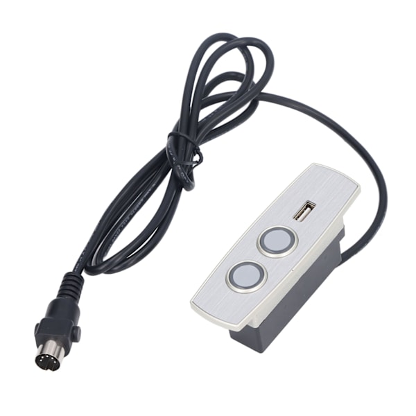 Fjernbetjening til lænestol Professionel elektrisk løftesofa Lænestol Håndbetjening 2 knapper 5 stifter med USB-telefonoplader 12‑29V