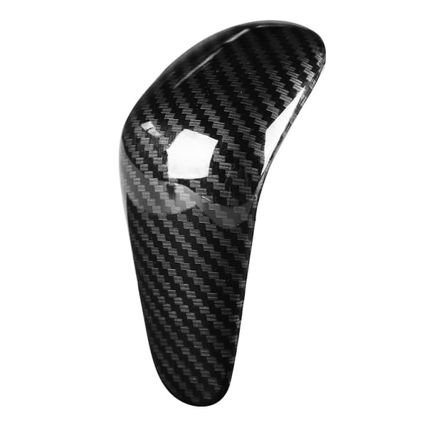 Carbon Fiber Gear Shift Knob Cover Trim til Audi A6 A7 2015 2018
