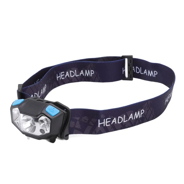 LED-hodelykt 5 lysmoduser USB-lading Lettvekts sensorhodelykt LED-hodelys for utendørs camping