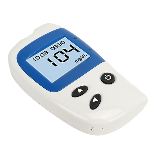Blodsukkermåler Kit Lancing Pen 50 Teststrimler Høj Præcision Automatisk Blodsukker Test Kit Type 1