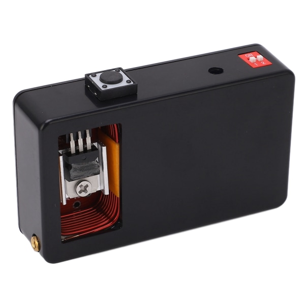 EMP Generator 150MHz Elektromagnetisk Puls Transmitter Pulsfrekvens Generator EU Stik 100‑220VAC Sort