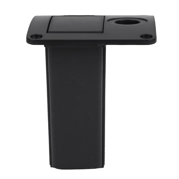 PU Läder Elgitarr Bas Pickup 9V Batterilock Hållare Fodral Väska Organizer Box (#01)