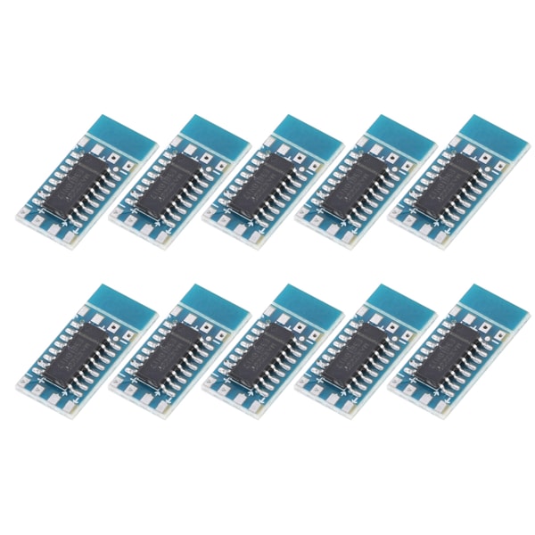 10 kpl MCU Mini RS232 TTL-muuntimeen Arduino MAX3232 -sovitinmoduulilevy