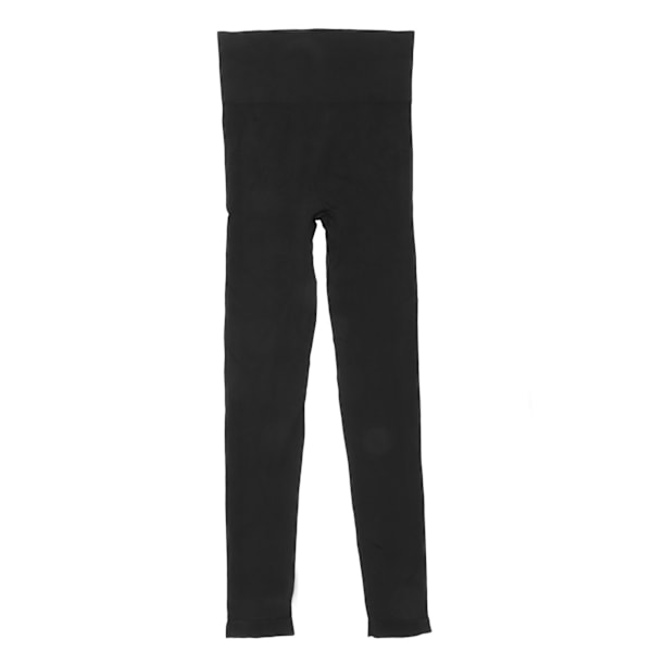 Träningsleggings med leende ansikte, elastiska, bekväma, ventilerande yogabyxor, sportleggings för fitness, träning, svart XL
