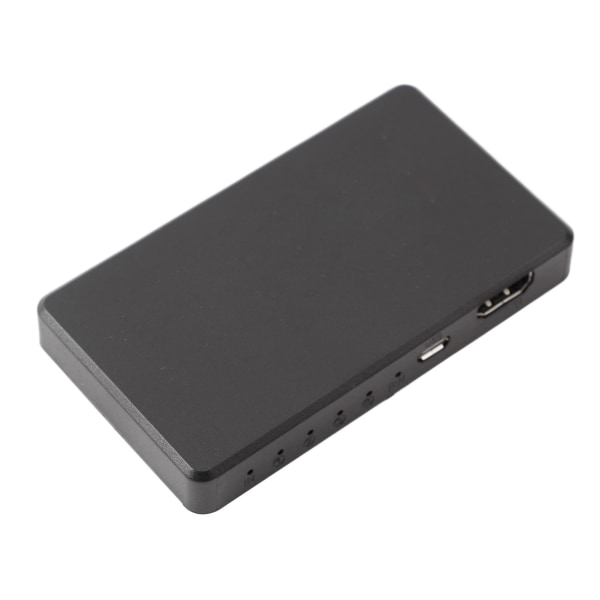 4K HD Multimedia Interface Splitter 1x4 1 in 4 Out HD Multimedia Interface Extender för PC-projektorer Svart