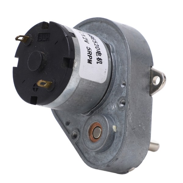 Växelmotor DC 12V 5RPM Hastighetsreducering Växelmotor Legering Stål för Robotutrustning