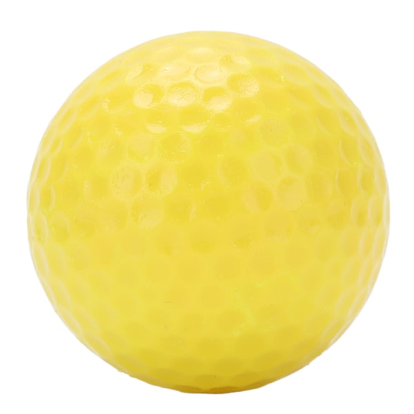 2 Layers Golf Flytende Ball Float Water Range Outdoor Sports Golf Practice Treningsballer Gul