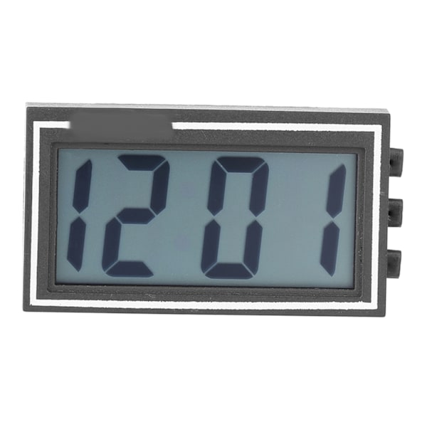 Auto Bil Dashboard Skrivebord Digital klokke Tid Dato LCD-skjerm Selvklebende brakett