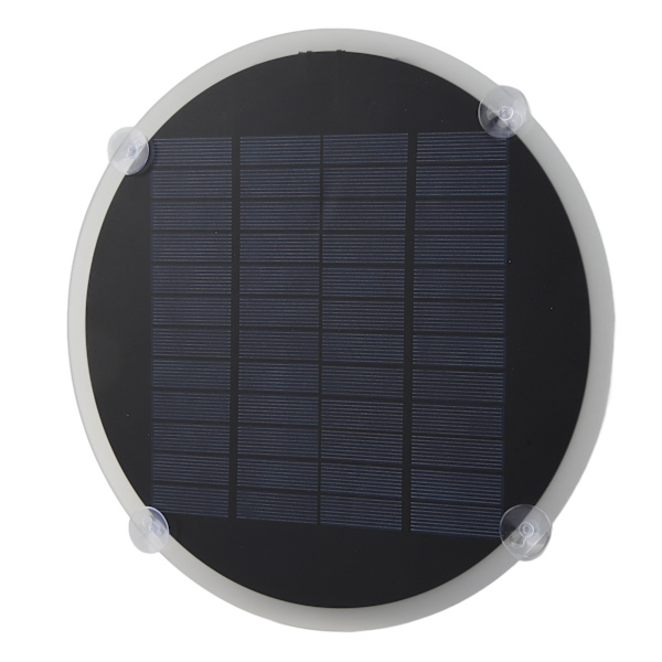 Pyöreä aurinkokennopaneeli Mini monokristallinen epoksilevy Korkea muuntoteho 20W 12V auton akun lataukseen ja sytytykseen