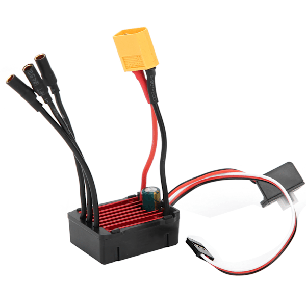 SURPASSHOBBY 25A Vattentät Borstlös ESC med XT60-kontakt för 1/16 1/18 1/20 RC-bil