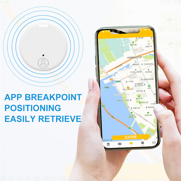 Mini Real Time GPS Bærbar Nøglefinder Alarm Realtids Sporingsenhed
